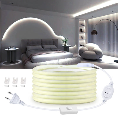 Cinta LED COB 220V Exterior Resistente al Agua para Decoración - Image 4