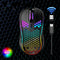 Ultralight Honeycomb Luminous Wireless Mouse