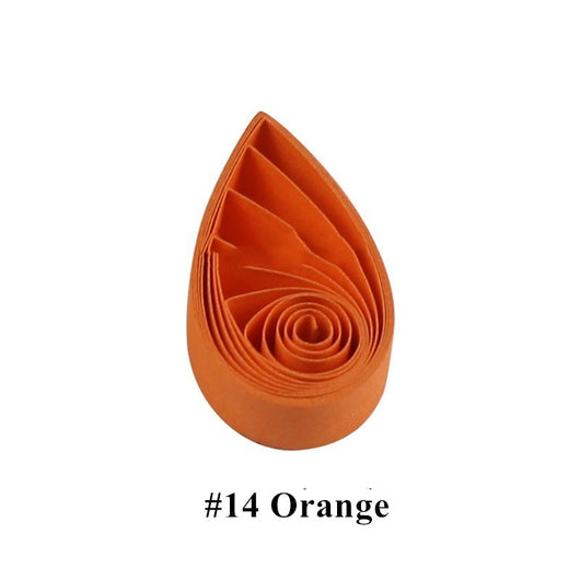 Arte de Papel Enrollado Monocromático - Tiras de Origami Color Puro - Image 9