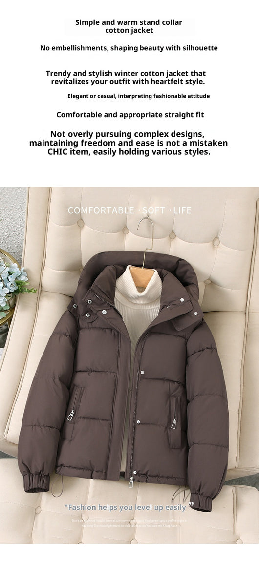 Abrigo Acolchado con Capucha para Mujer Petite - Chaqueta de Invierno - Image 12