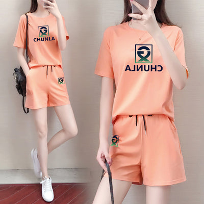 Conjunto Deportivo de Algodón Puro - Shorts y Playera Casual - Image 33