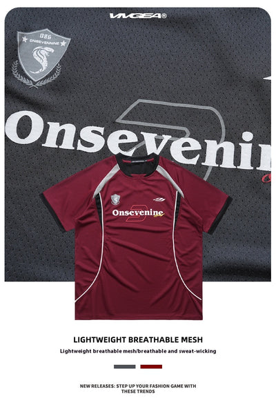 Camiseta de Hockey Secado Rápido con Diseño Patchwork - Image 12