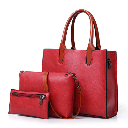 Bolso Retro de Cuero para Mujer - Estilo Europeo y Americano - Image 12