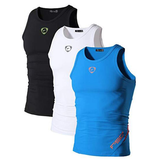 Camiseta Deportiva Slim Fit sin Mangas de Secado Rápido para Hombre - Image 7