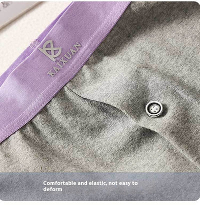 Bóxers de Algodón Sueltos Talla Grande para Hombre - Image 17
