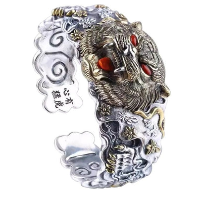 Pulsera Tigre Chino Estilo Audaz con Presencia Dominante - Image 11