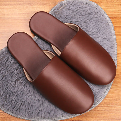 Pantuflas de Cuero para Mujer con Suela Suave y Cómoda - Image 11