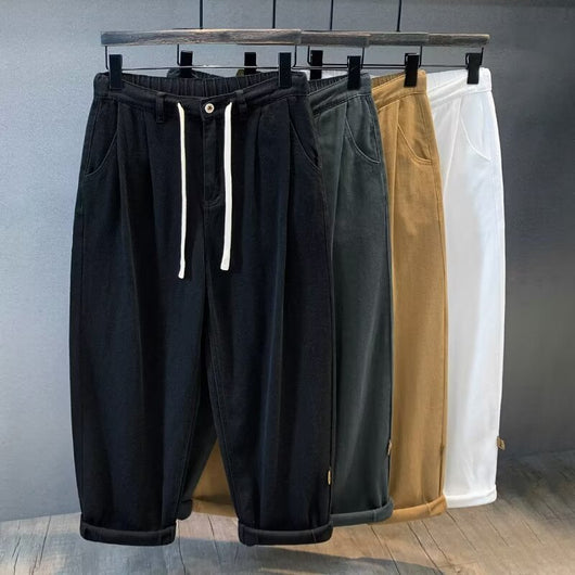 Jeans Oversize Talla Grande para Hombre - Ropa de Trabajo Versátil - Image 7