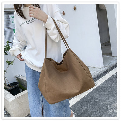 Bolsa de Compras Artística de Lona Grande con Capacidad Amplia - Image 32