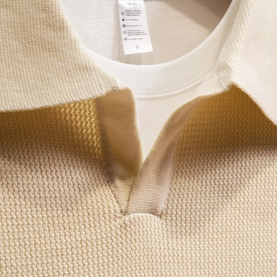 Polo Tejido con Cuello Solapa - Estilo Personalidad para Hombre - Image 18
