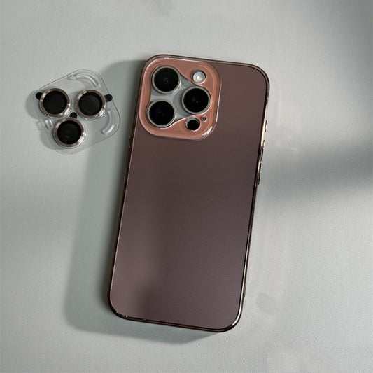 Funda de Celular Cristal Esmerilado con Protección Antigolpes y Bordes Suaves