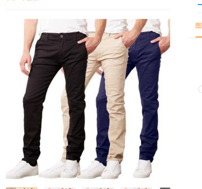 Pantalones Rectos Casual Holgados Versátiles para Hombre - Image 12