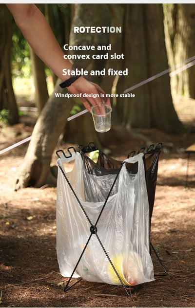 Soporte Plegable para Bolsas de Basura de Camping - Image 21