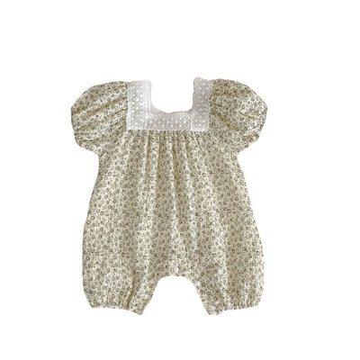 Body para Bebé Niña con Encaje Floral y Cuello Cuadrado - Image 16