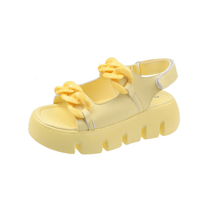 Zapatos Cómodos para Mujer con Tacón Medio y Suela Gruesa - Image 8