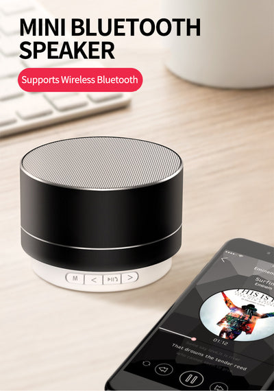 Parlante Bluetooth Portátil A10 con Subwoofer - Mini Altavoz Inalámbrico para Fiestas - Image 16
