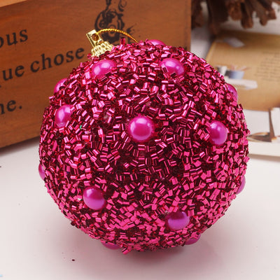 Adorno Navideño Bola Esponjosa con Colgante Decorativo - Image 8