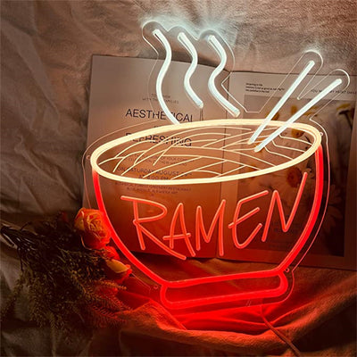 Luz LED de Pared con Diseño de Formas Creativas y Fideos - Image 10