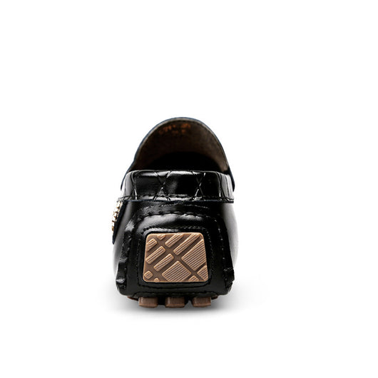 Mocasines de Cuero Auténtico Talla Grande para Conducir Hombre - Image 12