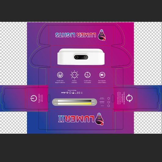 Lámpara LED Nocturna Magnética Recargable USB con Atenuación Progresiva para Dormitorio - Image 14