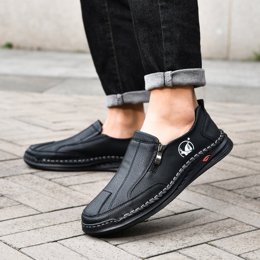 Zapatos Casuales de Cuero con Cordones para Hombre - Estilo Outdoor - Image 10