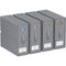 Cinza Redondo Transparente 38 X 33x12 Cm