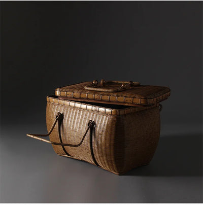 Bolsa Portátil de Bambú para Ceremonia del Té - Image 14