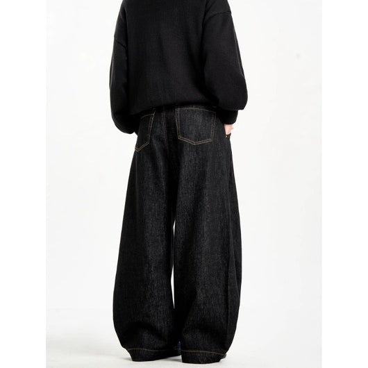 Pantalones Holgados Retro Estilo Sable con Patrón Cielo Estrellado para Hombre - Image 10
