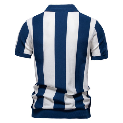 Polo de Lana con Solapa para Hombre - Manga Corta - Image 2