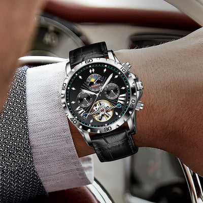 Reloj Automático Mecánico para Hombre con Diseño Calado - Image 2