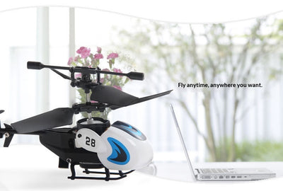 Helicóptero RC Mini 35 Canales Resistente a Caídas - Juguete Volador de Bolsillo - Image 27
