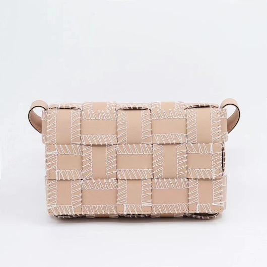 Bolsa de Tejido Artesanal con Bordado a Mano para Damas - Image 3