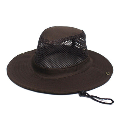 Gorra Bucket Transpirable con Malla - Protección Solar Plegable para Pesca y Ciclismo - Image 9