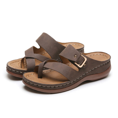 Sandalias de Verano Europeas Minimalistas para Mujer - Image 4