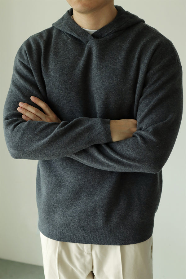 Suéter Hoodie Retro con Mangas Largas para Hombre