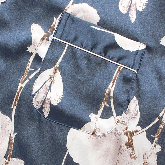 Pijamas de Seda para Parejas - Manga Larga Fresca y Cómoda - Image 64