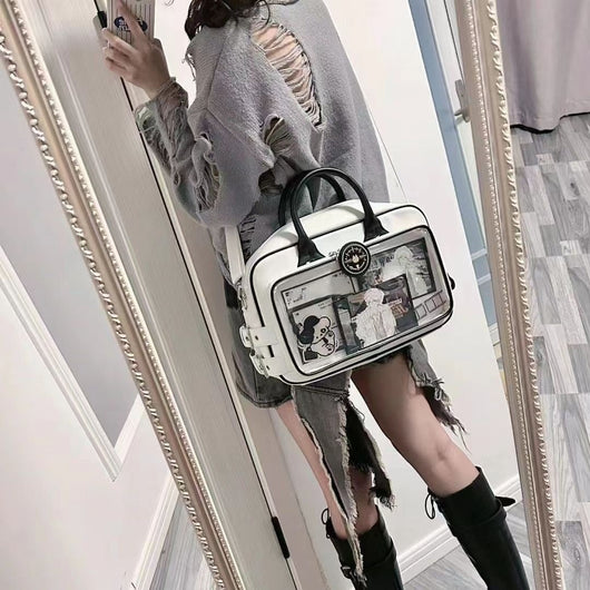 Bolso Mensajero de Gran Capacidad con Asa Simple - Versátil para Uso Diario - Image 14