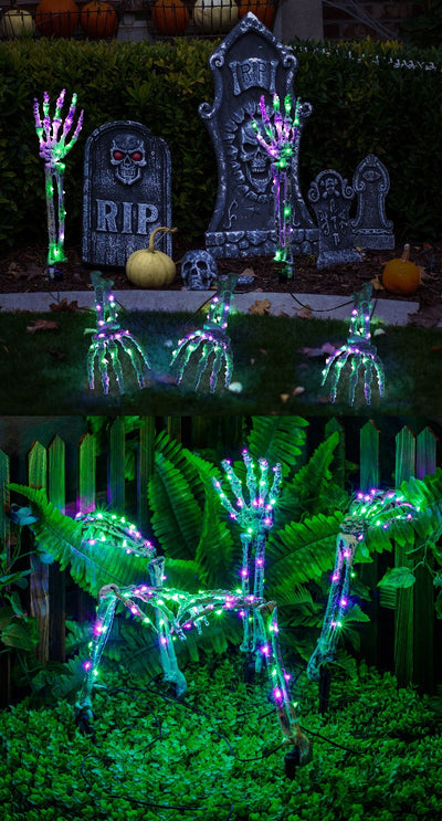 Lámpara Solar de Piso para Halloween - Iluminación Decorativa para Jardín - Image 12