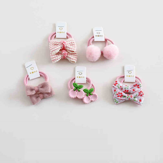 Diadema Infantil de Tela con Moño para Bebé