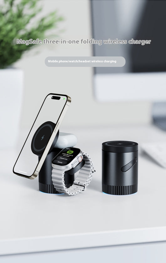 Reloj Inteligente con Auriculares y Cargador Magnético 3 en 1 - Image 9
