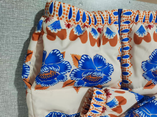Chaqueta Acolchada de Algodón con Estampado Geométrico para Mujer - Image 21