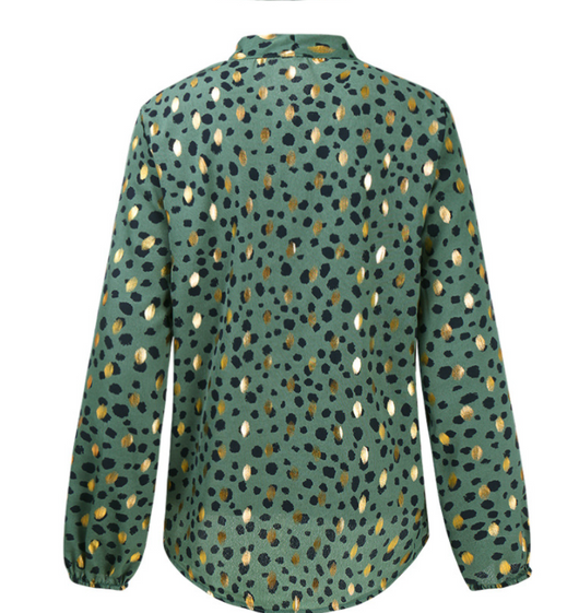 Blusa de Gasa Manga Larga para Otoño e Invierno - Image 10