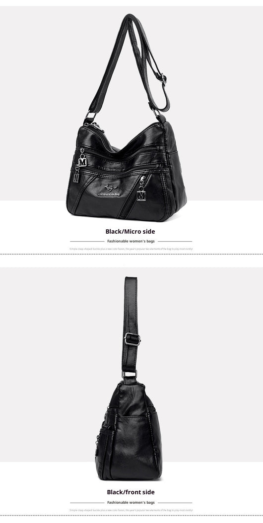 Bolso de Hombro de Doble Capa para Mujer Madura – Colección Otoño Invierno - Image 23