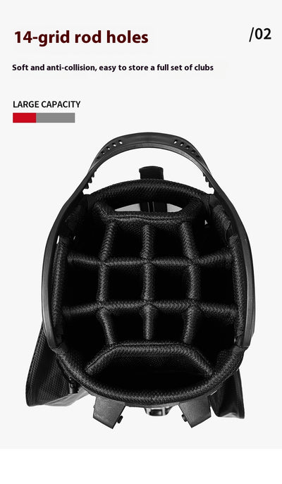 Bolsa de Golf con Soporte de Inserción y Mochila para Pelotas - Image 12