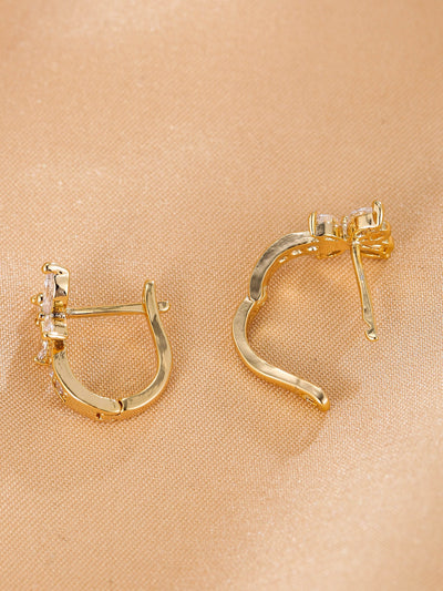Aretes Mariposa Estilo Vintage Pastel con Circones Incrustados - Image 14