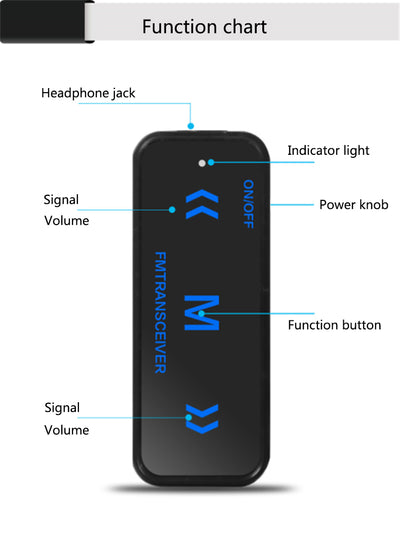 Radio Walkie-Talkie Mini con Gancho para Oreja - Comunicación Profesional para Salones - Image 12