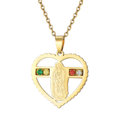 Dije Virgen de Guadalupe - Joya Religiosa de Plata - Image 7