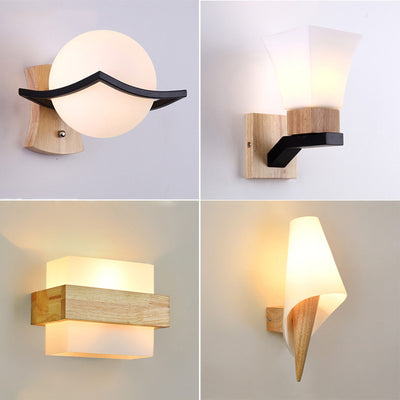 Lámpara de Madera Maciza con Diseño Contemporáneo - Image 11