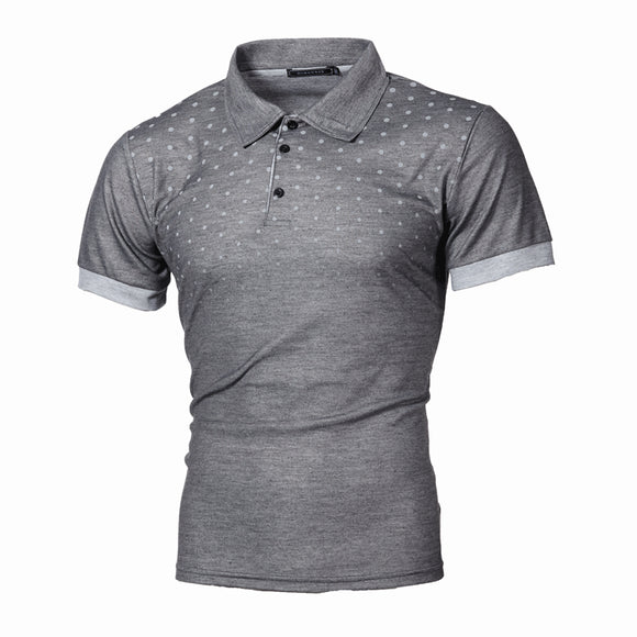 Camiseta Estampada Slim Fit de Manga Corta