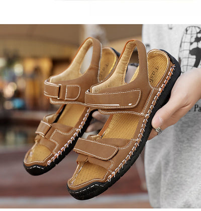 Sandalias de Cuero para Hombre Estilo Casual Moderno - Image 22